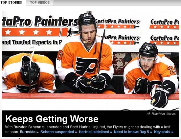 The Flyers Might As Well Forfeit the Rest of the Season